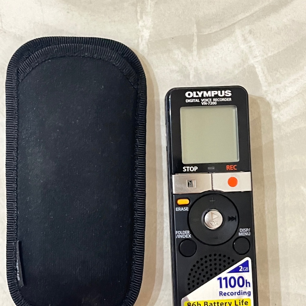 Olympus digital voice recorder VN-7200